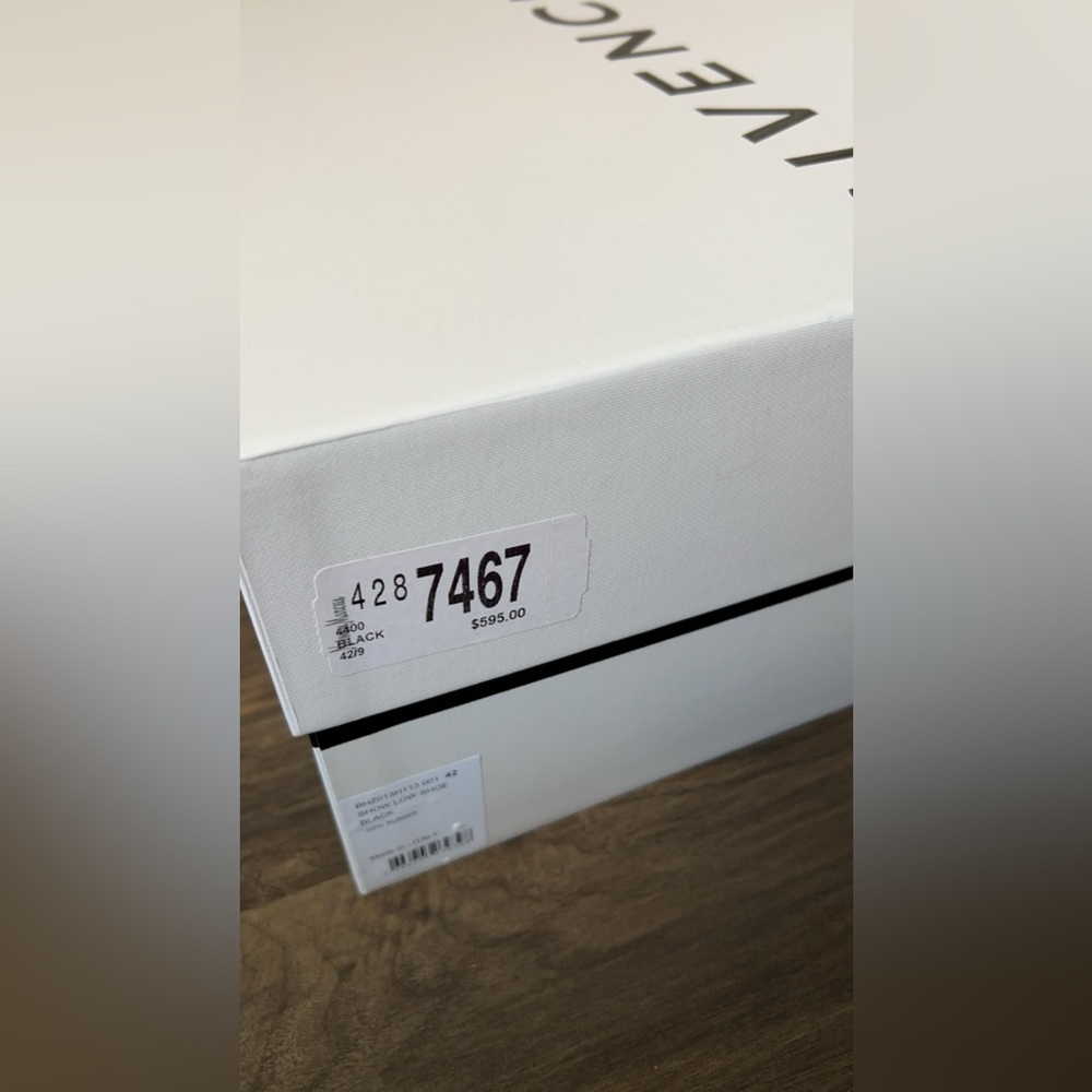 Givenchy
Men's Monumental Mallow Low-Top Matte Rubber Sneakers